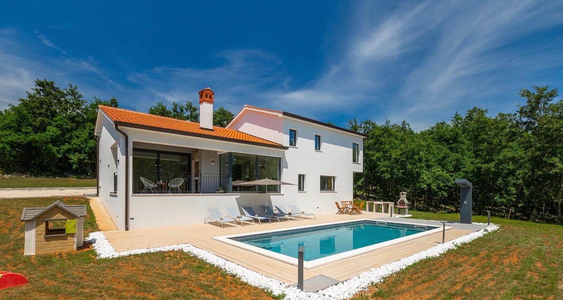 Vila Prisunca Jacuzzi & Swimming Pool Pazin Exterior foto