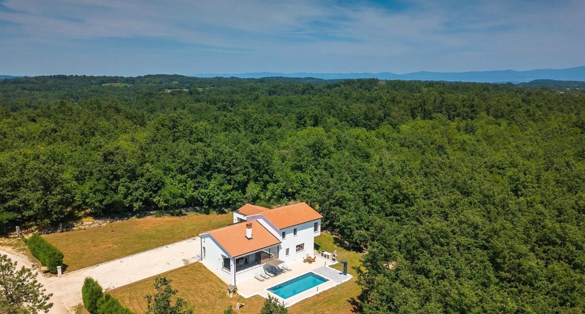 Vila Prisunca Jacuzzi & Swimming Pool Pazin Exterior foto