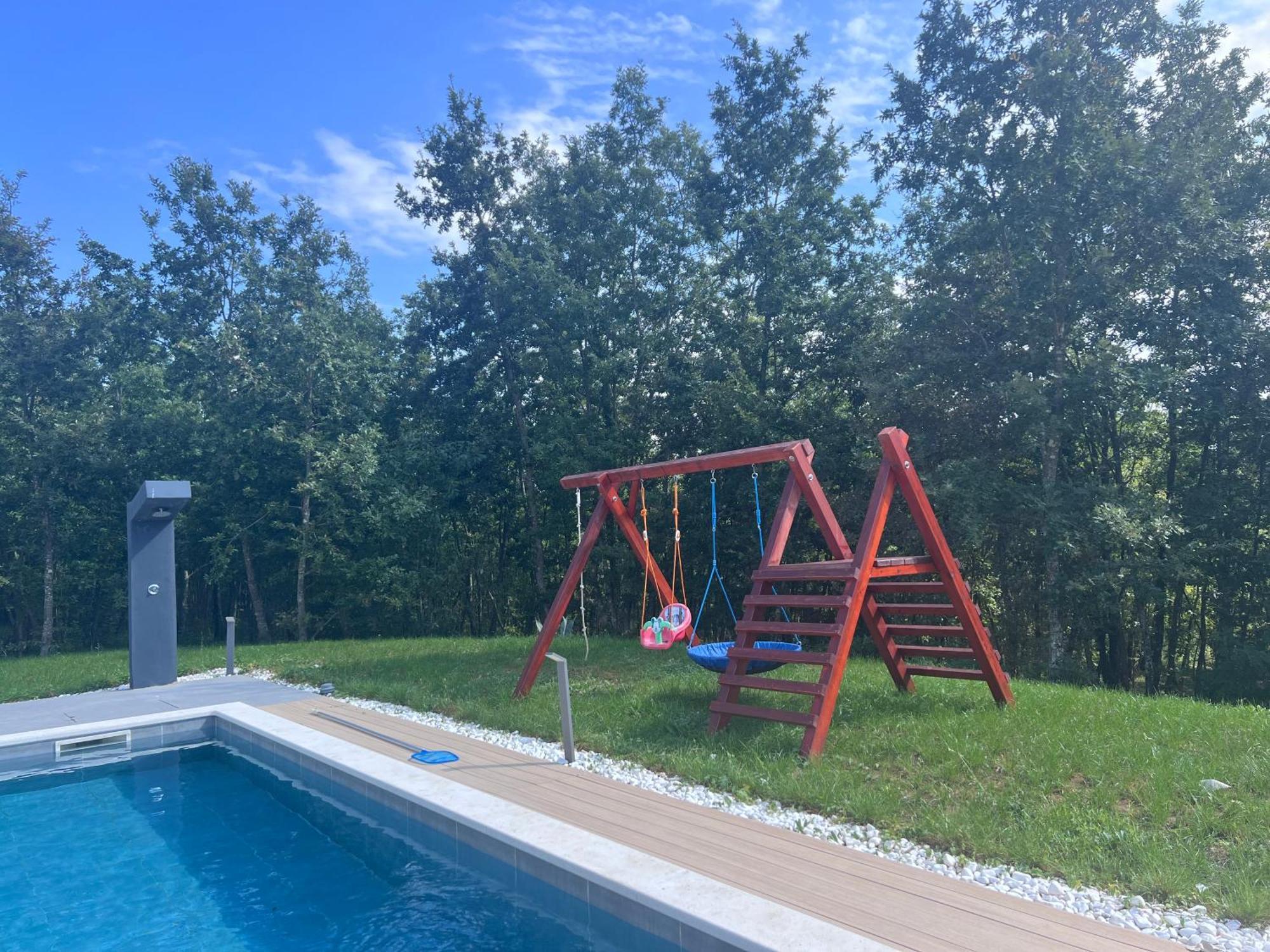 Vila Prisunca Jacuzzi & Swimming Pool Pazin Exterior foto